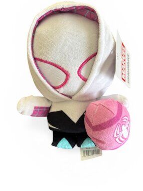2026 Marvel Spider-Man Ghost 6" Plush w/Easter Egg Clip-on Gwen Stacy NEW +TAG